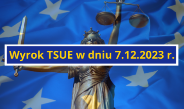 TSUE, 7.12.2023 r., przedawnienie roszczeń banku i oświadczenie