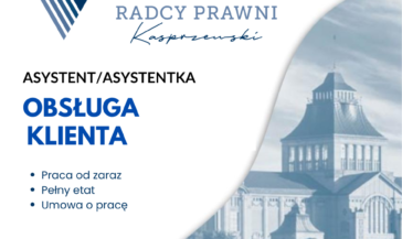 Praca szuka człowieka – zostań członkiem zespołu GRYF Radcy Prawni